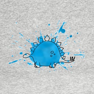 Stegasaurus Splash T-Shirt